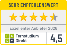 FernstudiumDirekt - Exzellenter Anbieter 2026
