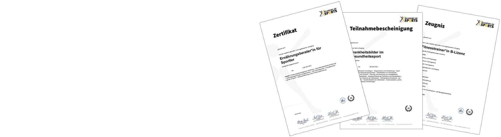 Staatlicher Abschluss als Fitnesstrainer