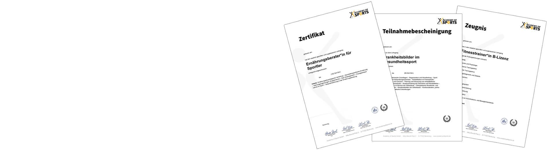 Staatlicher Abschluss als Fitnesstrainer
