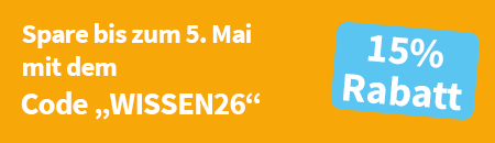 Spare mit unserem aktuellen Rabatt auf ALLE unsere Aus- und Weiterbildungen!