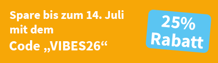 Spare mit unserem aktuellen Rabatt auf ALLE unsere Aus- und Weiterbildungen!