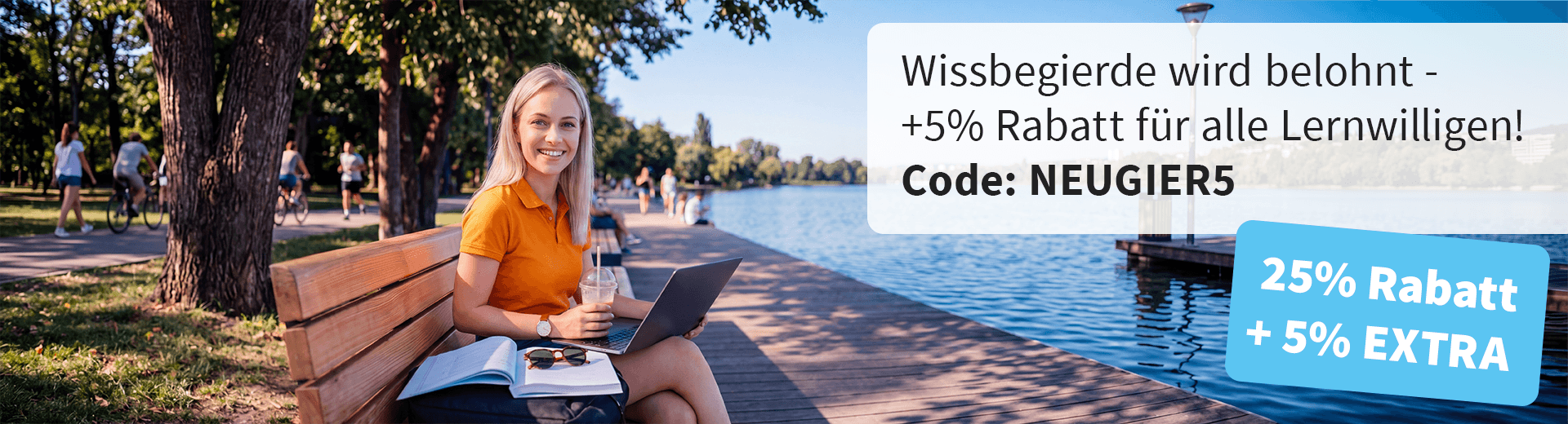 Sichere dir jetzt 5% Lexikon-Rabatt zusätzlich auf ALLE Aus- und Weiterbildungen