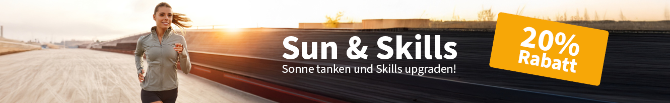 Spare mit dem Code "Sommer20" 20% auf ALLE unsere Aus- und Weiterbildungen!