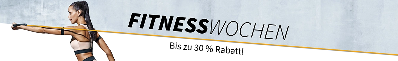 Fitnesswochen - bis zu 30 % auf Aus- und Weiterbildungen im Bereich Fitness und bis zu 25% auf den Rest!