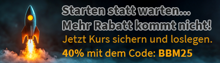 Der November ist BlackBildungsMonth - Spare 40% auf alle Weiterbildungen mit dem Code: BBM25!