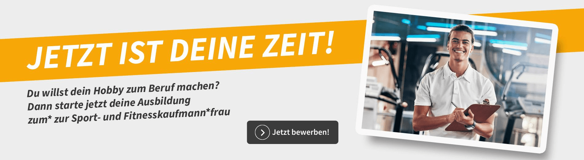 Ausbildung zum Sport- und Fitnesskaufmann
