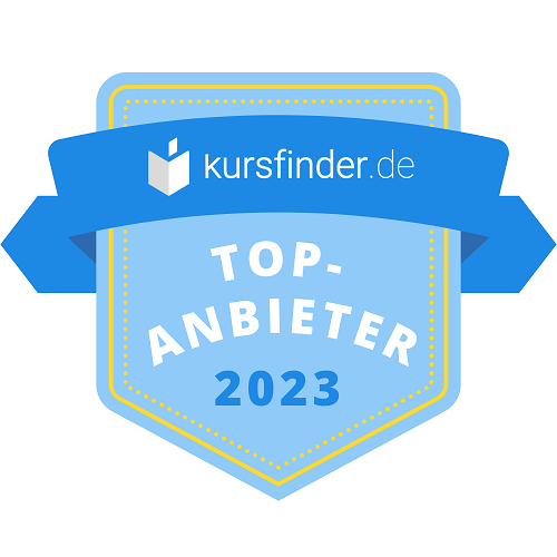 Auszeichnung zum Top-Anbieter von kursfinder.de